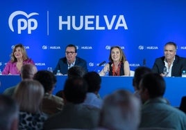 Cuca Gamarra dice que en Huelva a la izquierda «le ha salido mal la campaña feroz» para «demonizar al PP»
