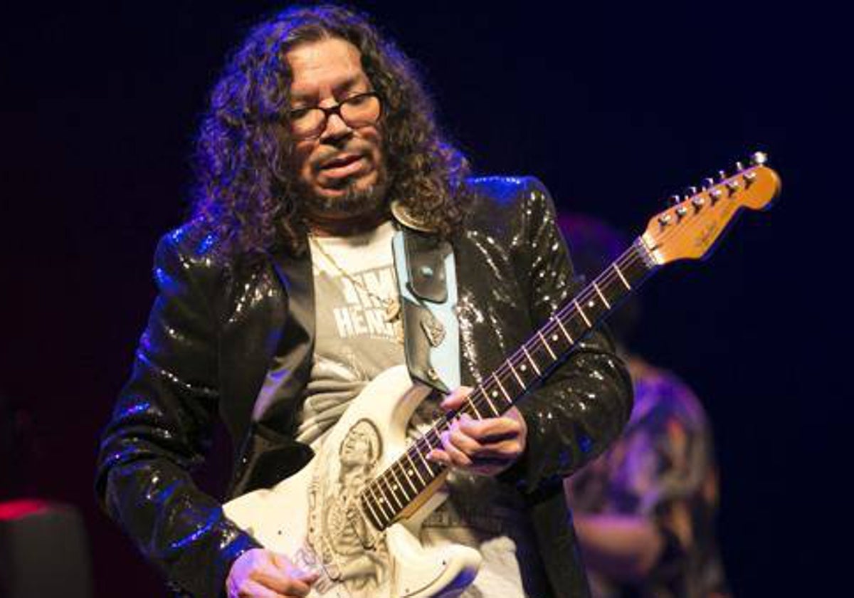 El guitarrista Raimundo Amador en un concierto