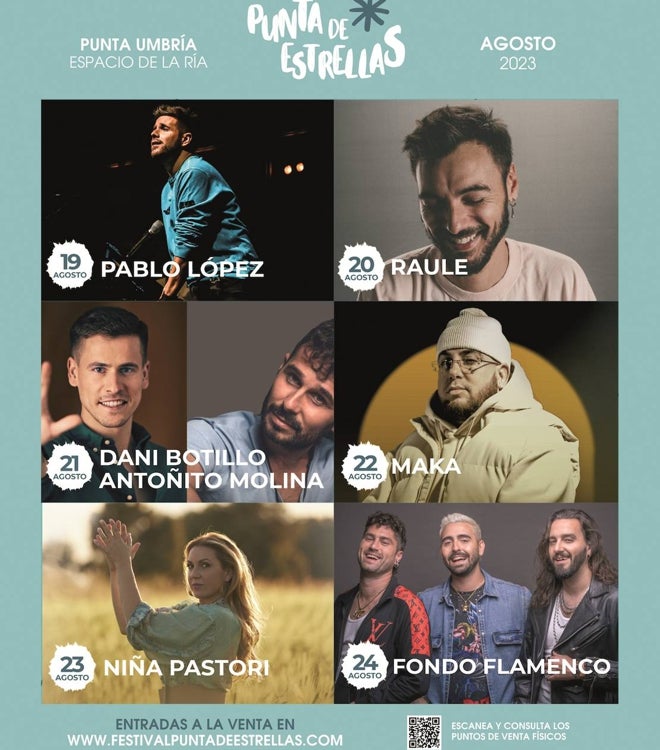 Festival Punta de Estrellas de Punta Umbría: fechas, conciertos, entradas, cómo llegar y dónde alojarse