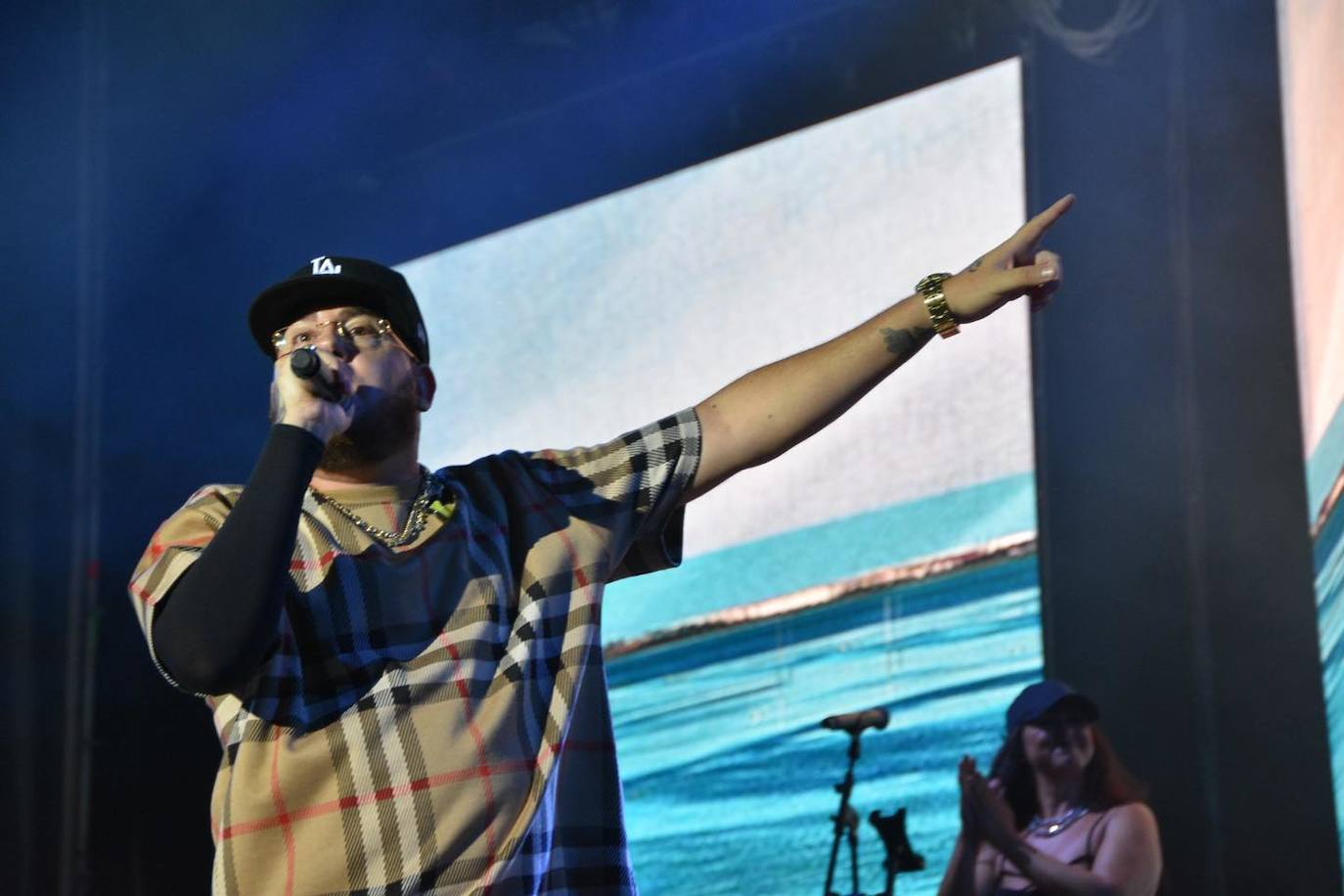Las mejores imágenes del concierto de Maka en Punta Umbría