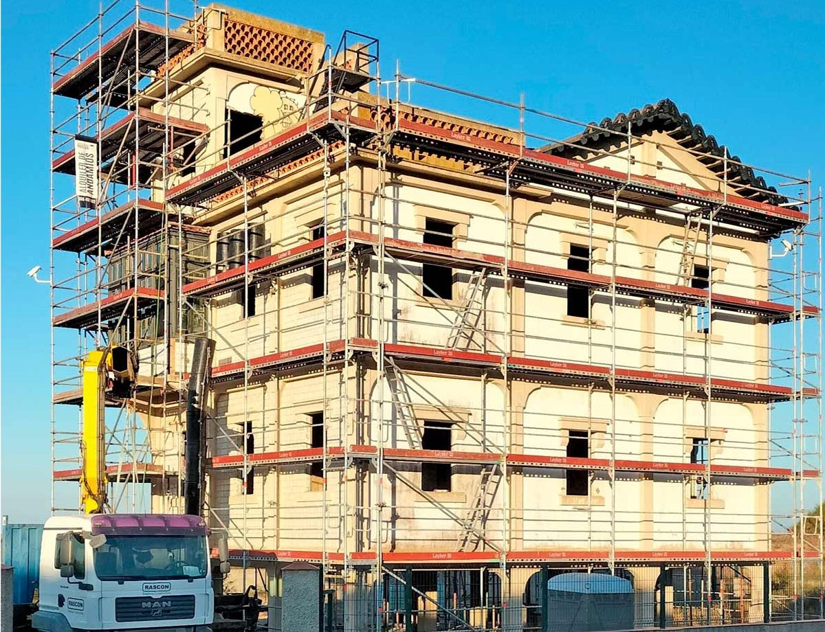 Estado actual de la obra de rehabilitación