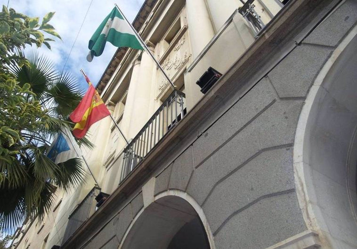 Fachada de la Diputación Provincial de Huelva