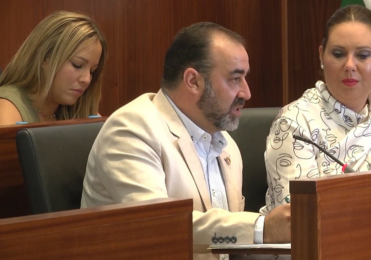 Mario Ariza, concejal de VOX en el Ayuntamiento de La Palma del Condado