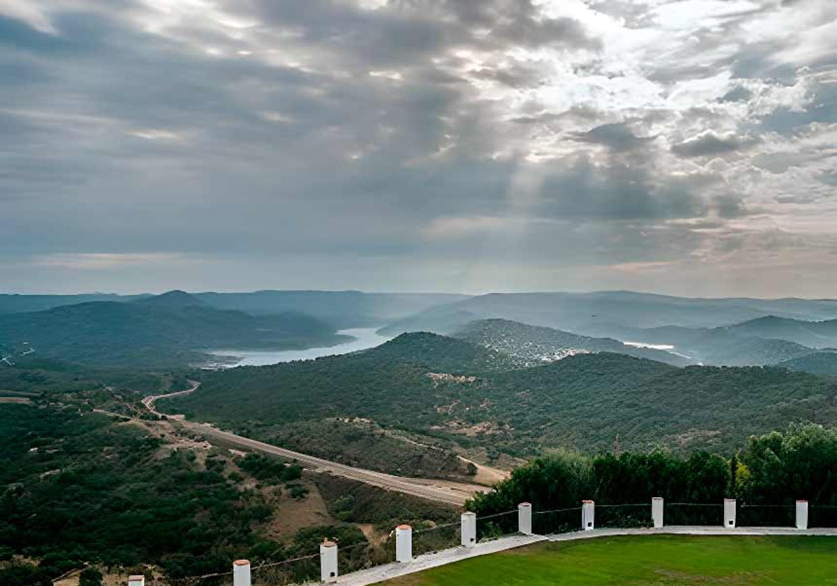 Estampa otoñal en la sierra de Huelva