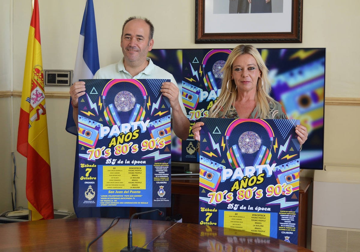La fiesta 'Party años 70, 80 y 90' será el 7 de octubre