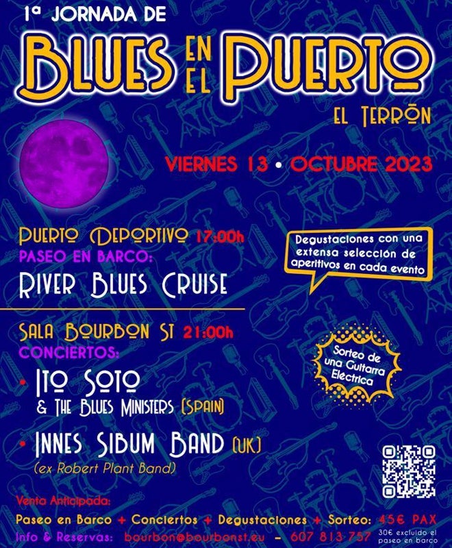 Programación de la Jornada de Blues en el Puerto de El Terrón