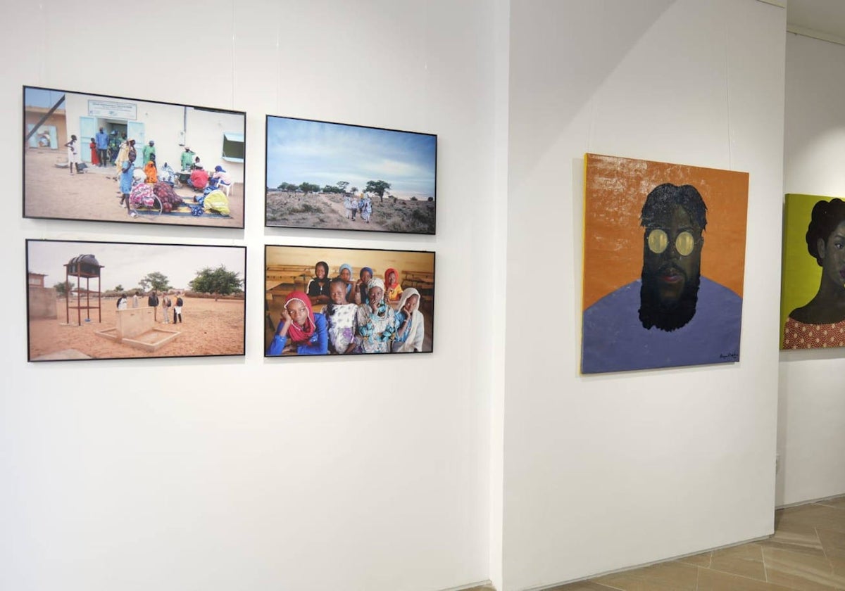 La exposición sobre África que puede contemplarse estos días en Lepe