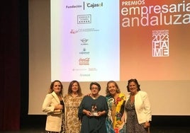 Galardón andaluz para la propietaria de la 'Quesería Monte Robledo' de Aracena