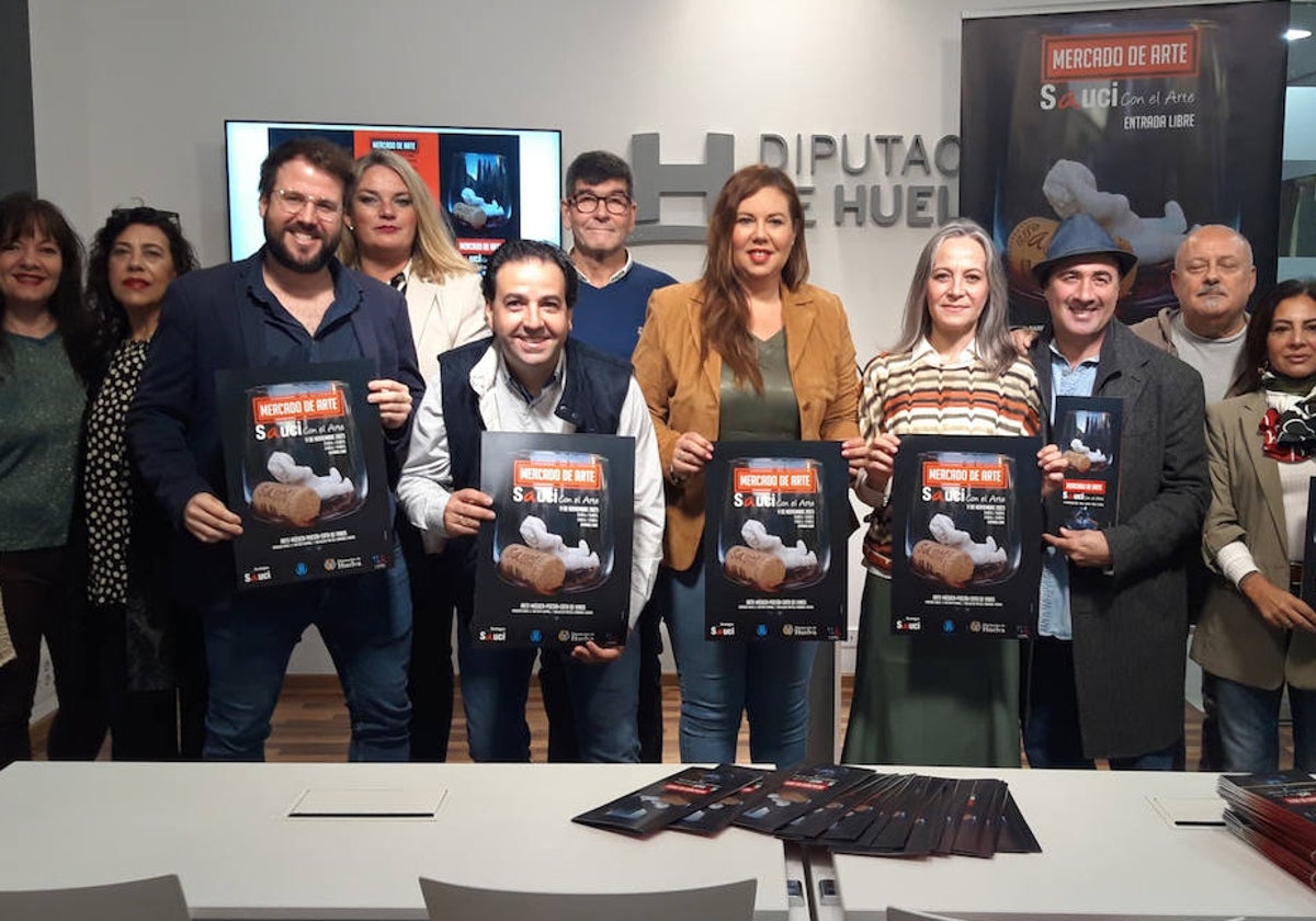 La presentación del IV Mercado del Arte que tendrá lugar el 11 de noviembre en Bollullos