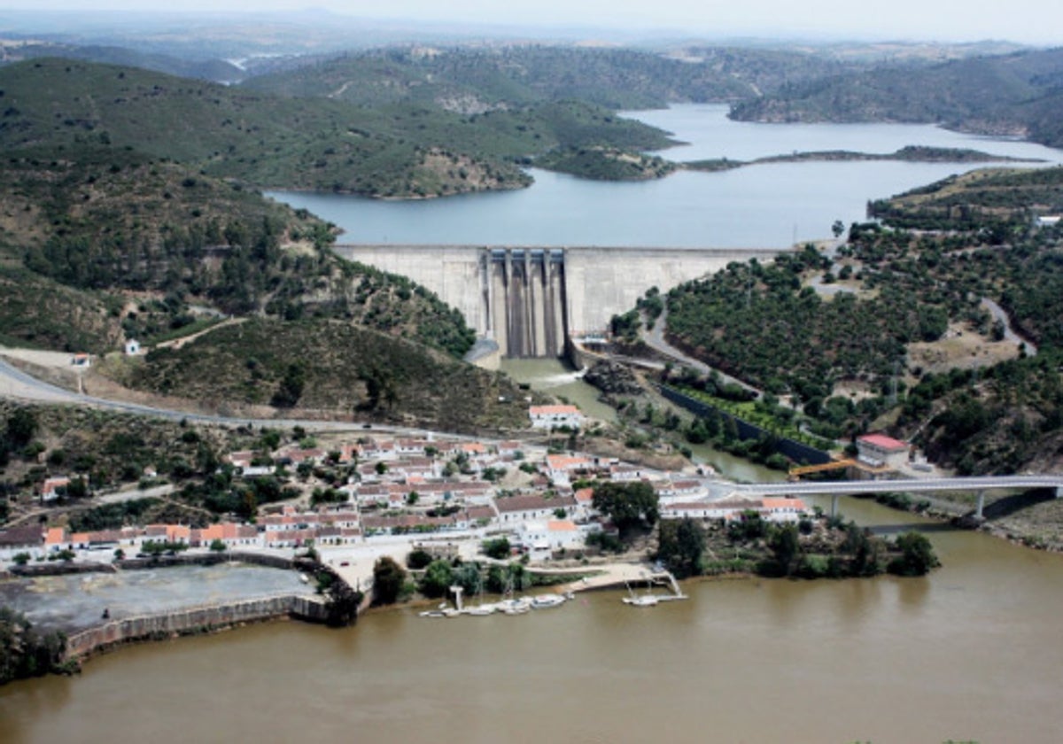 La presa del Chanza