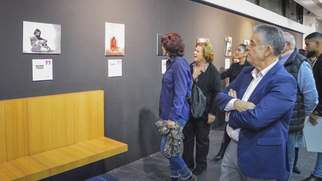 El alcalde de Almonte en el acto de inauguración