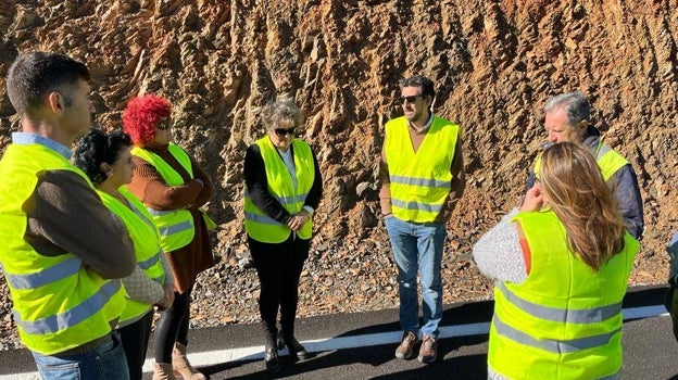 La Diputación de Huelva mejora con 1,4 millones la carretera que une La Nava y Encinasola