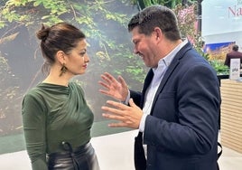 Marcos Toti traslada a la ministra Sira Rego la «urgencia» de las conexiones ferroviarias en Huelva