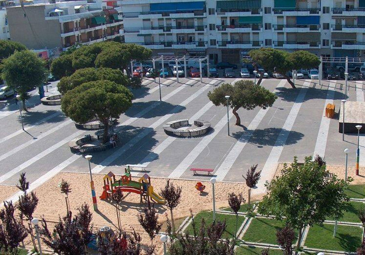 Vista de la plaza 26 de abril