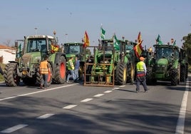 Los agricultores de Huelva preparan una «gran tractorada» para este sábado en la provincia