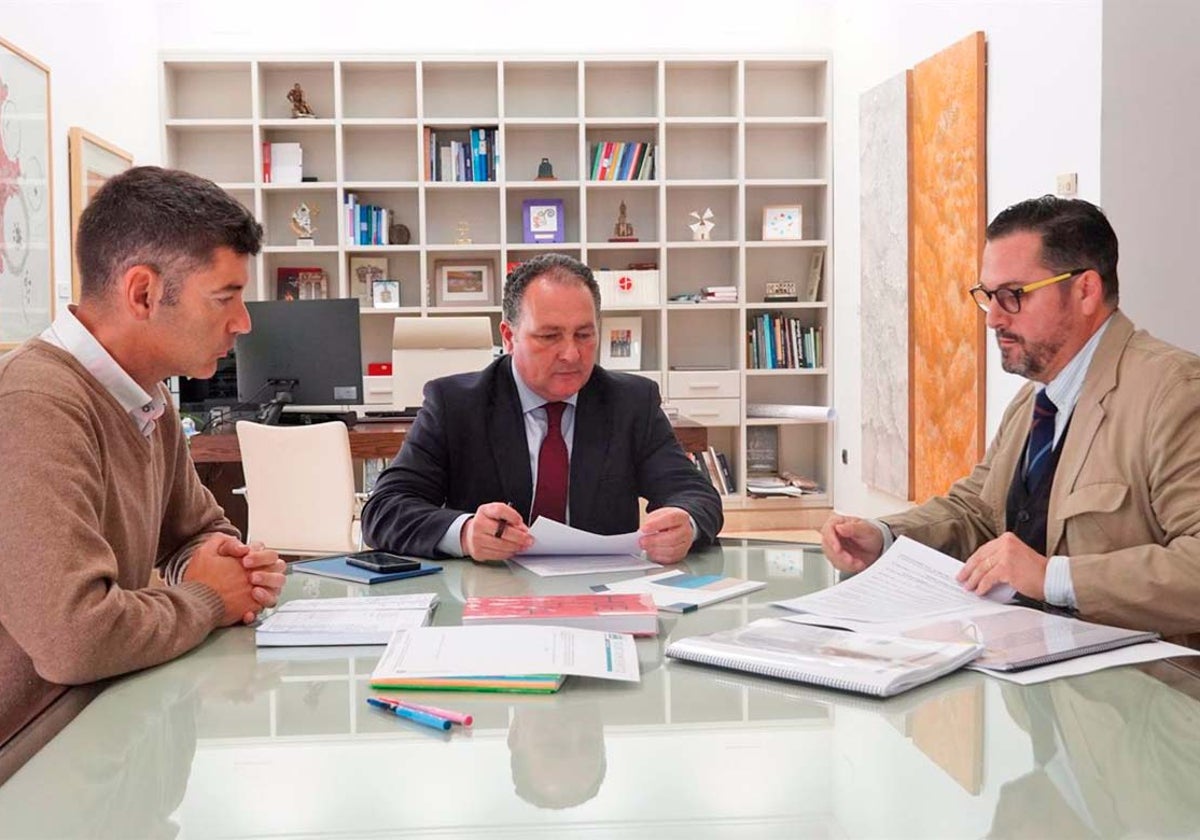 Un momento de la reunión