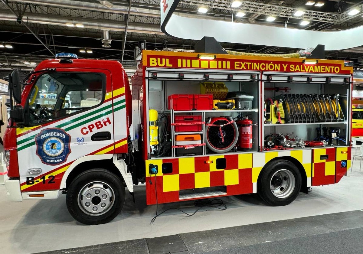 La Diputación de Huelva adquiere 29 camiones de nueva generación para renovar la flota de vehículos del Consorcio de Bomberos