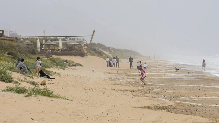 La playa de Punta Umbría