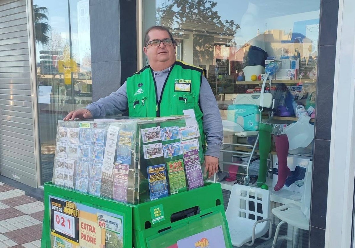 El vendedor que ha repartido la suerte en Ronda