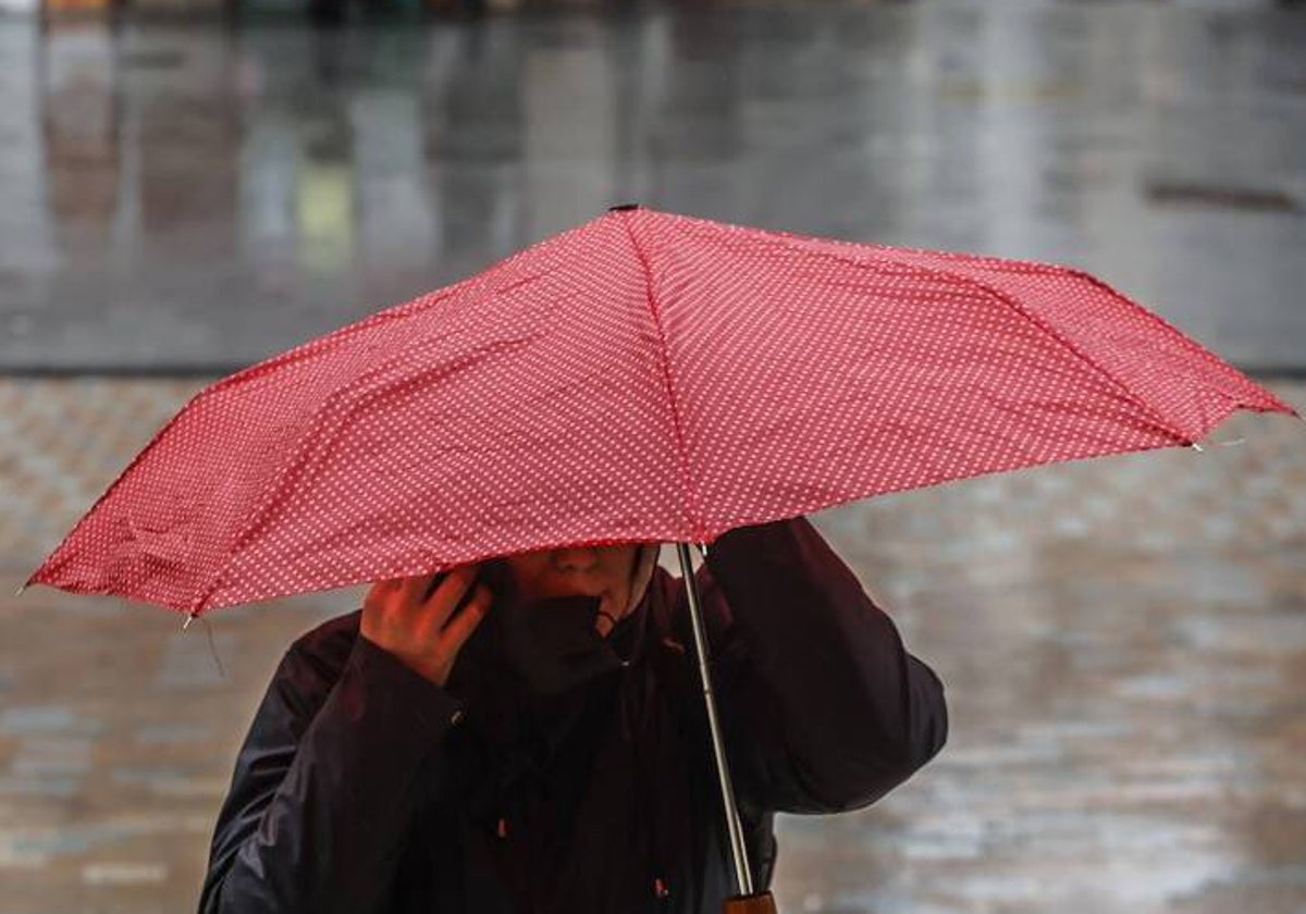 Se espera un fin de semana de lluvia y viento en la provincia de Huelva