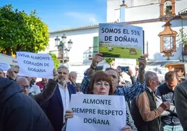 Almonte protesta e insiste en su discurso: «Cuando hay que repartir y beneficiarse, Doñana llega casi hasta Despeñaperros»