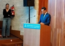 Moreno reitera la necesidad del AVE para unir Huelva y Portugal y lamenta la «falta de sensibilidad» del Gobierno