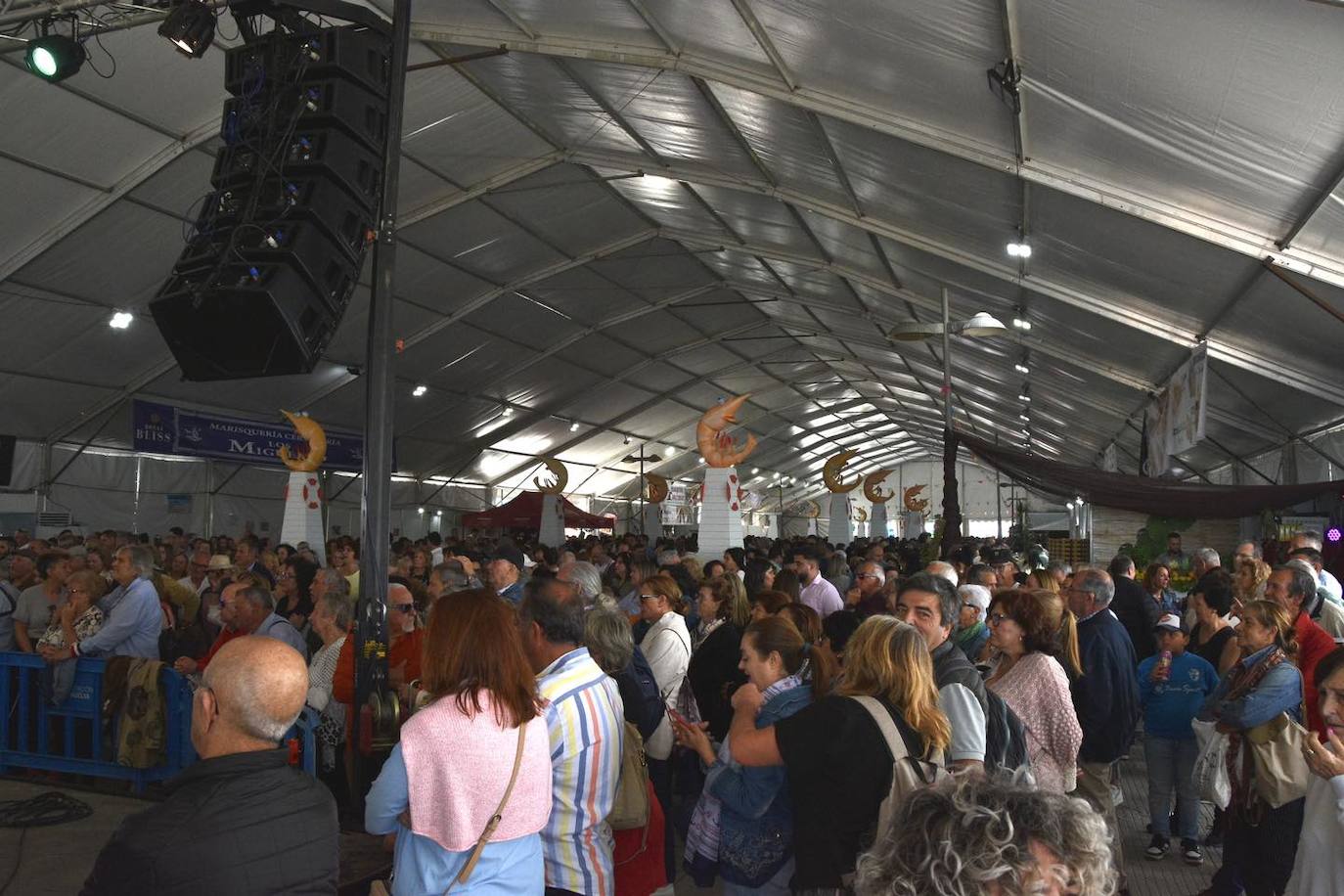 Último día de la Feria de la Gamba en Punta Umbría. Estas son las actuaciones y la programación