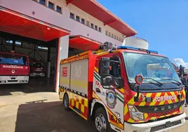 Nuevos camiones de bomberos para los parques de Aracena y Jabugo