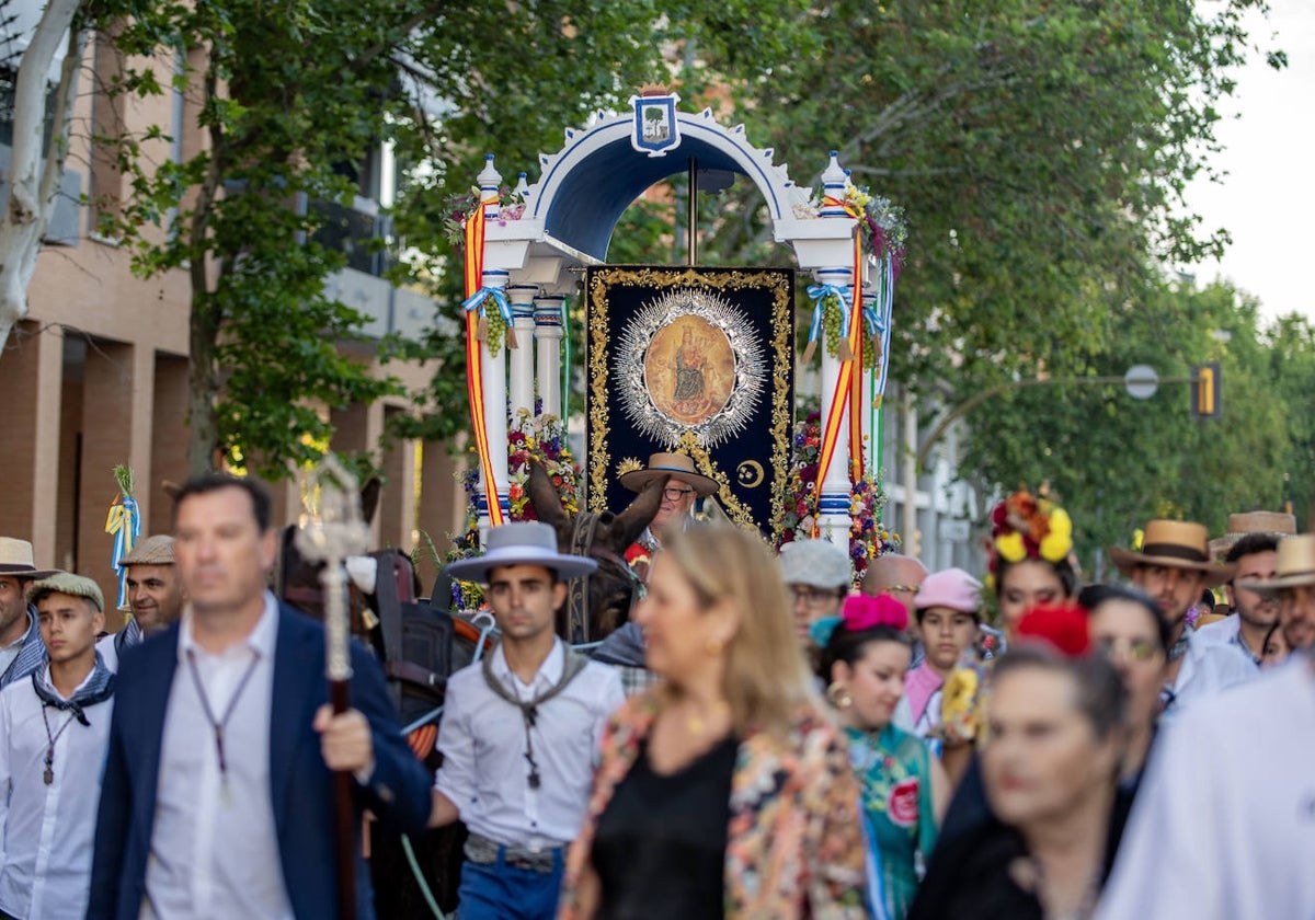 Los romeros de Huelva ya van camino del encuentro de la Bella en Lepe