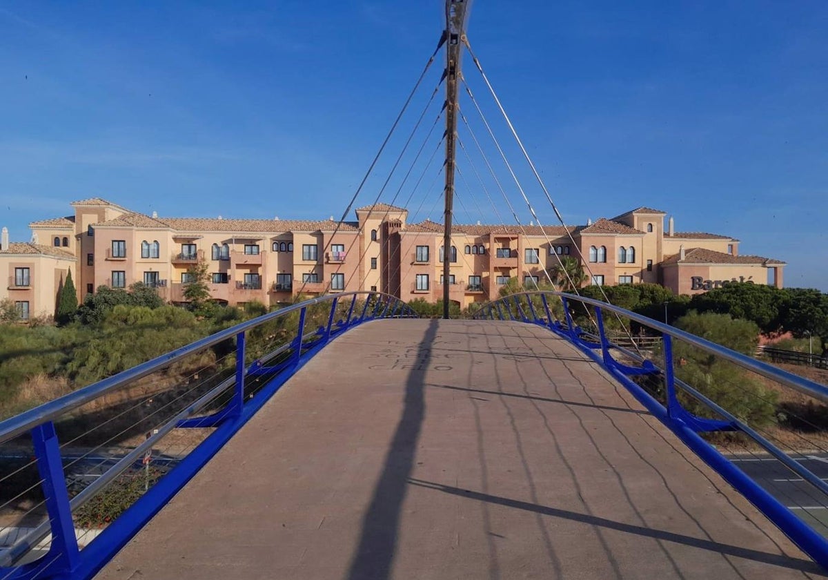 Pasarela peatonal de Punta Umbría