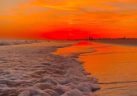 Así es el relajante y placentero sonido de la playa de Punta Umbría
