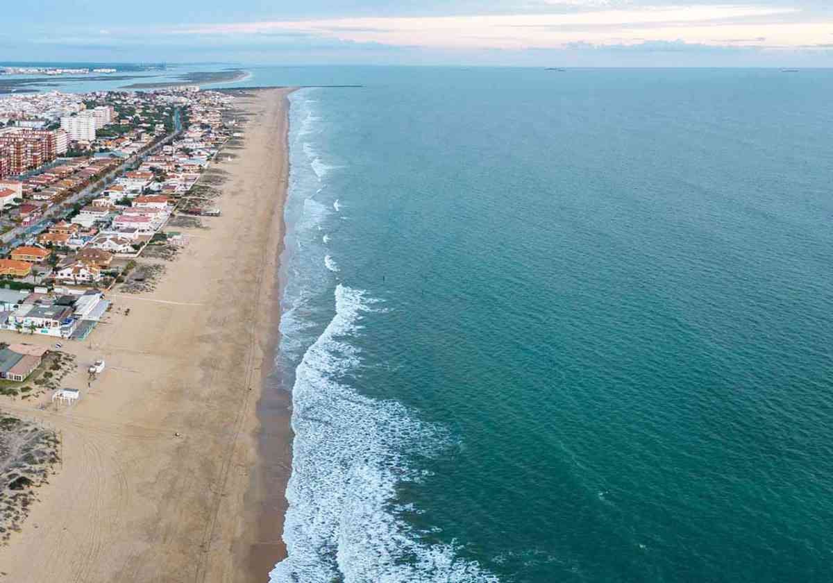 La costa de Punta Umbría