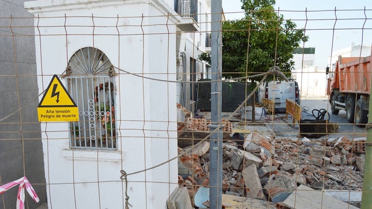 El procedimiento llevado a cabo con Costas y la propia compañía eléctrica para el traslado ha sido tedioso