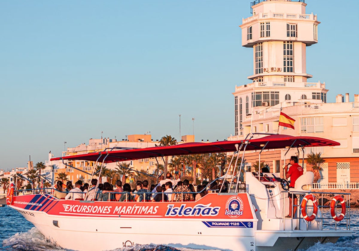 Las excursiones en barco parten desde Isla Cristina e Isla Canela