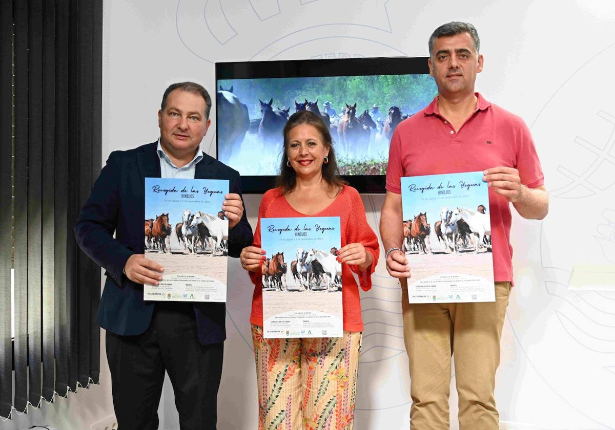 Presentación en Diputación de la Saca de las Yeguas de Hinojos