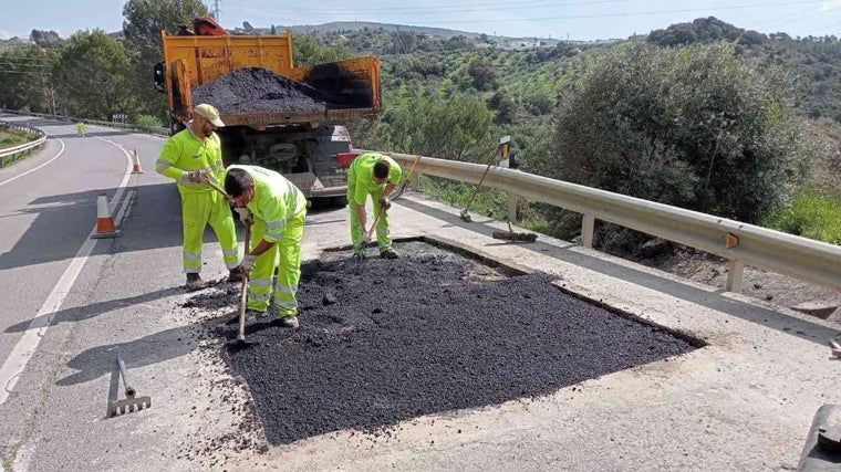 Servicio de conservación de carreteras de Andalucía