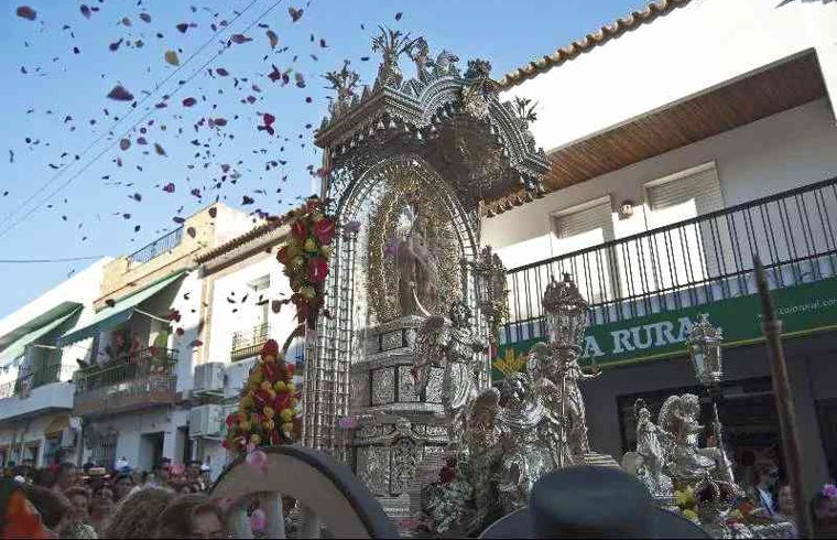 Palos de la Frontera vive ya la Romería en Honor a la Virgen de los Milagros