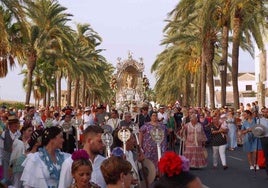 Palos de la Frontera vive ya la Romería en Honor a la Virgen de los Milagros