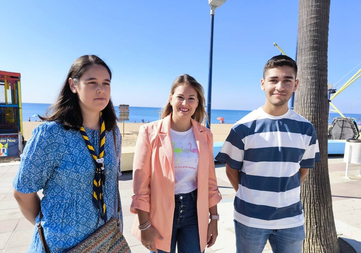 La presentación esta mañana en La Antilla de la fiesta «Ciao Verano»