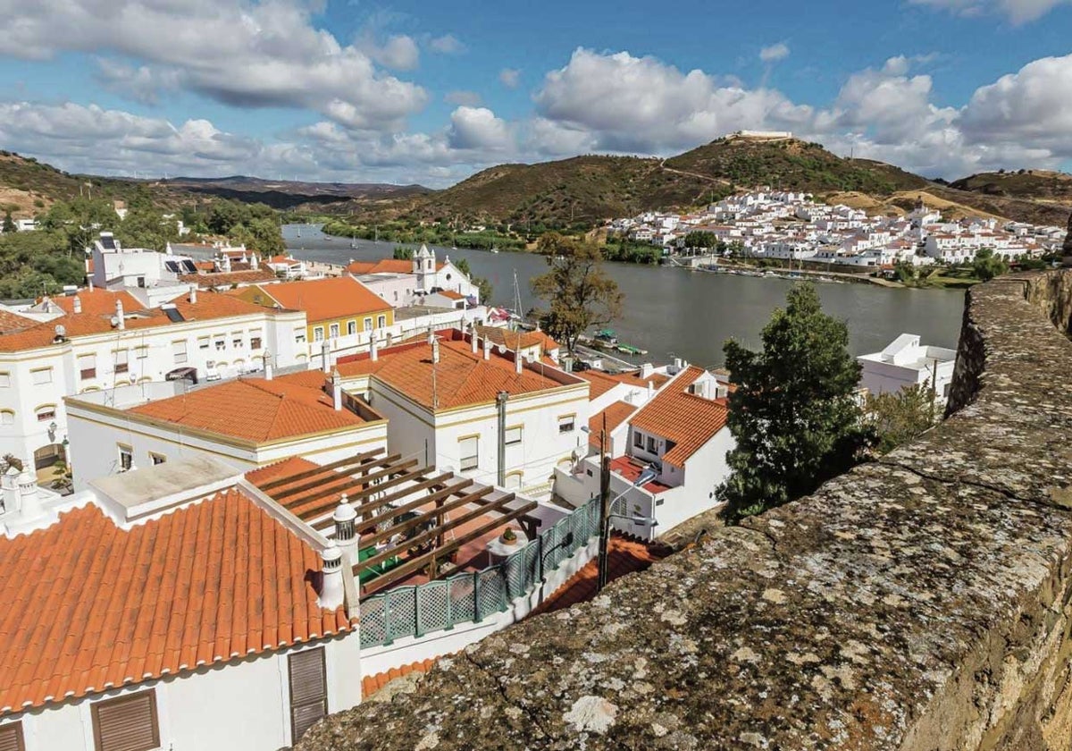 Las dos localidades fronterizas desde la perspectiva portuguesa