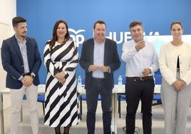 Primer Comité de Alcaldes del PP con los nuevos regidores de Aljaraque, Palos, La Palma y Lepe