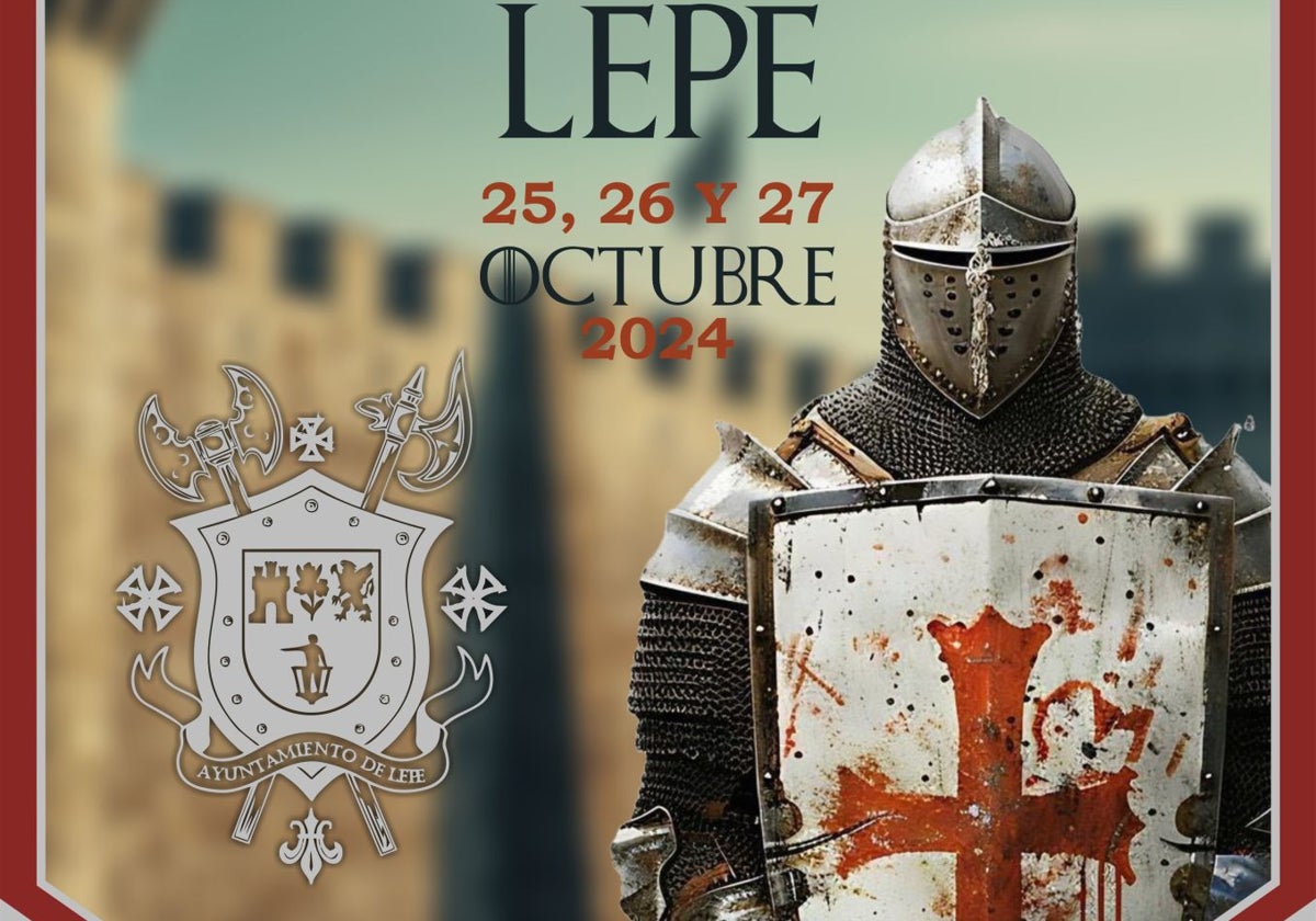 Cartel de las Jornadas Templarias de Lepe