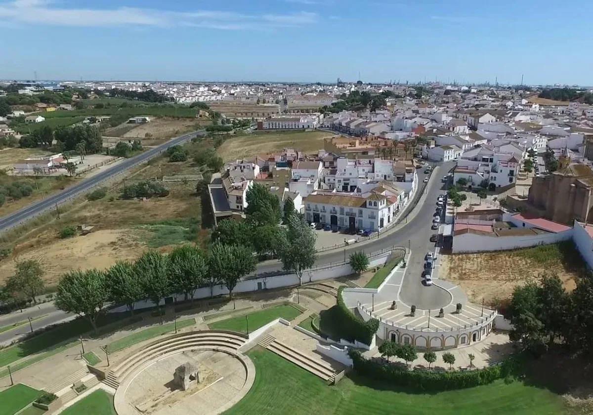 Imagen panorámica de Palos de la Frontera