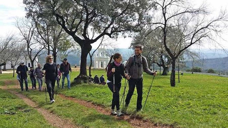 Senderismo en la Peña de Alájar