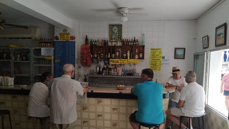 El Bar El Gregorio, en julio de 2021