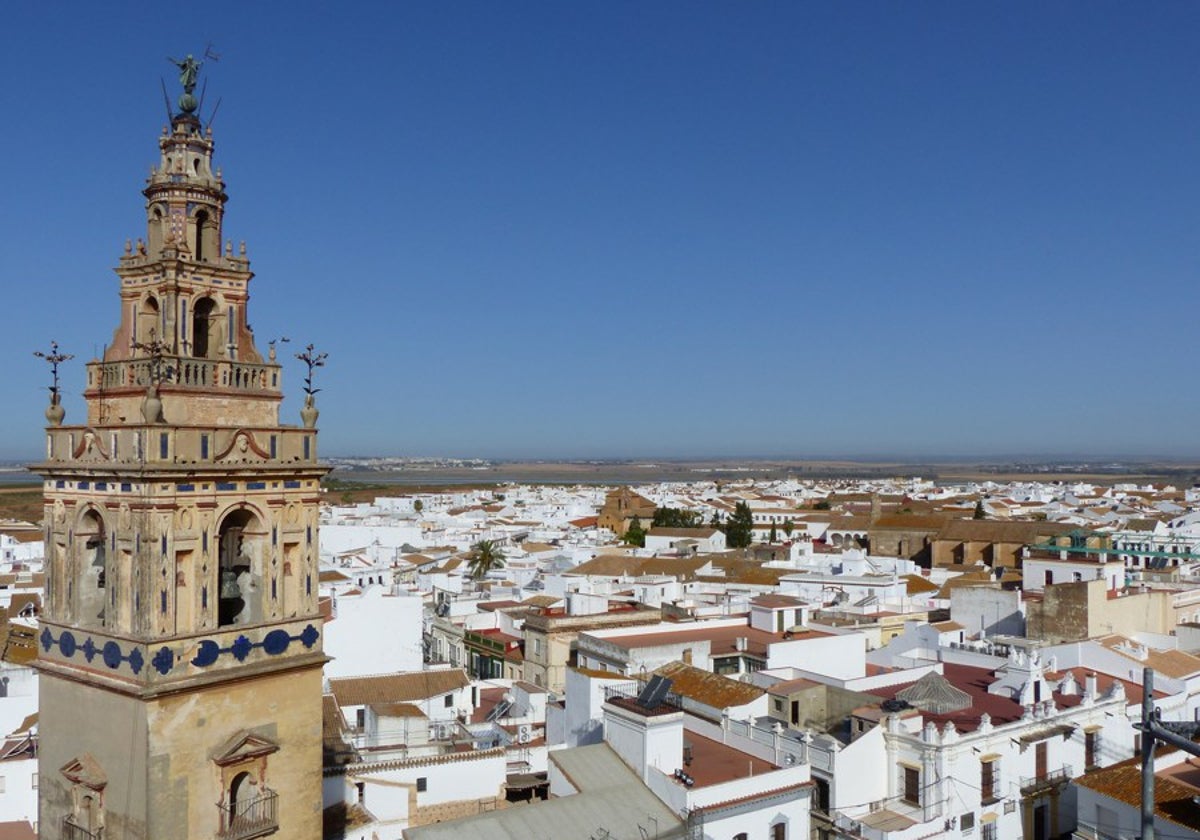 Vista aérea de Moguer