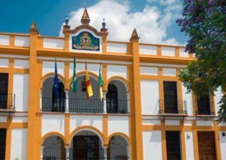 Imagen secundaria 1 - La avenida Andalucía de Huelva, el Ayuntamiento de Manzanilla y el Hospital Vázquez Díaz de la capital