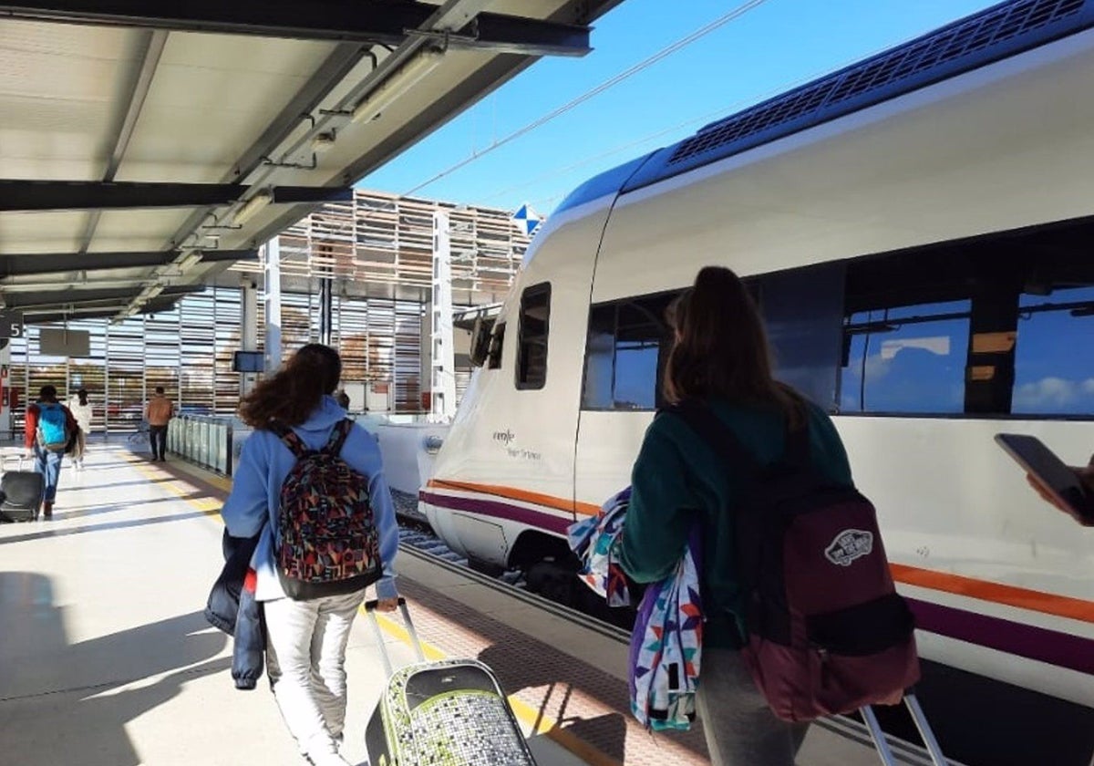 Estación de trenes de Huelva