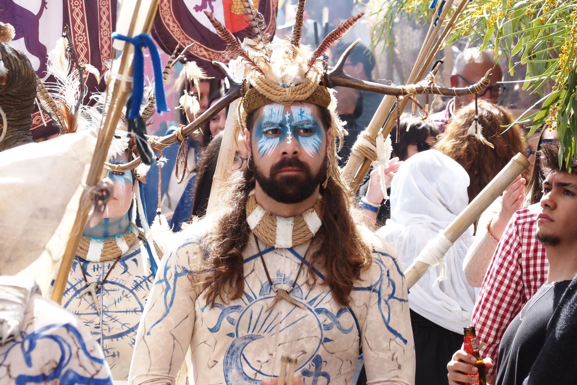 Lleno hasta la bandera en la Feria Medieval de Palos de la Frontera