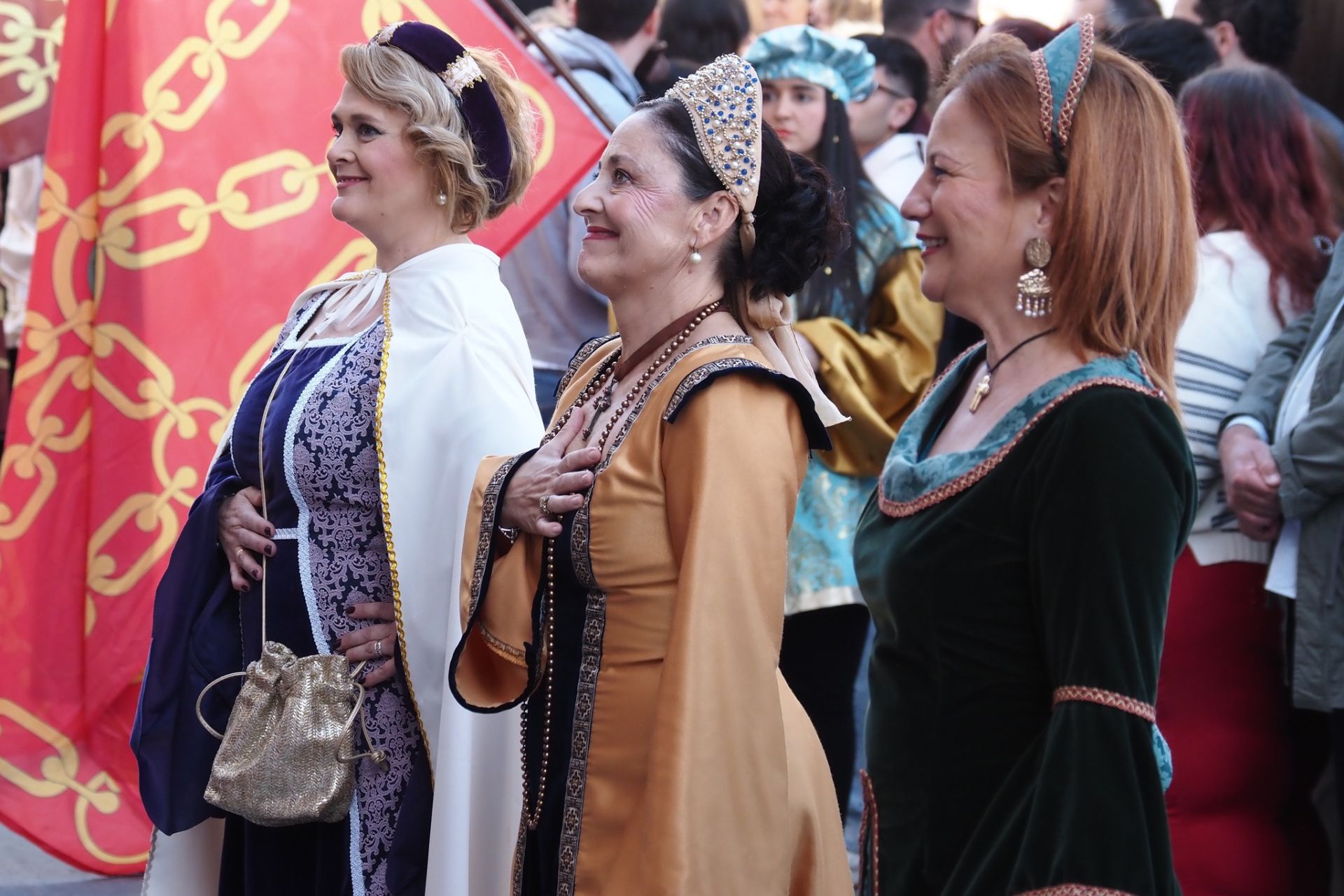 Lleno hasta la bandera en la Feria Medieval de Palos de la Frontera